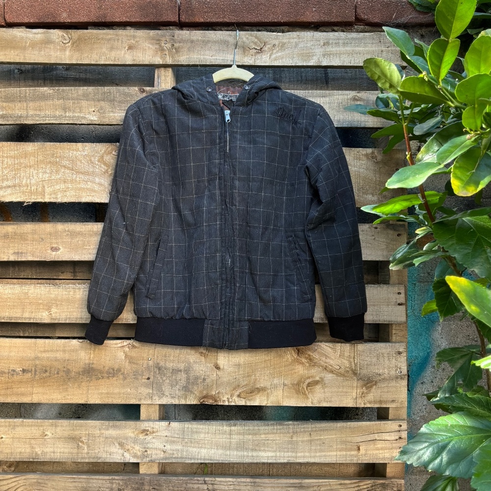 Dumont Hooded Plaid Jacket